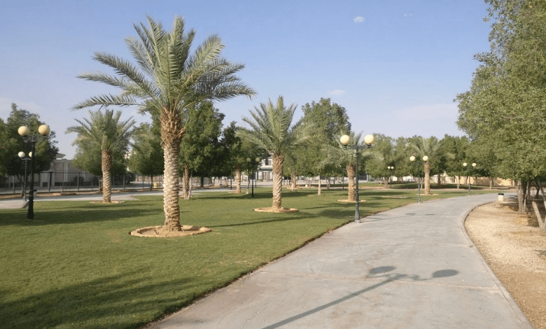 حديقة حي الندى الرياض